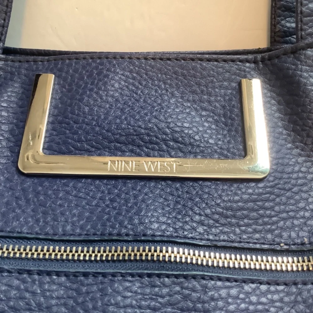 Nine West Manmade Purse Blue - Picture 3 of 6